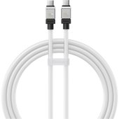 Кабель Baseus CoolPlay Series USB Type-C - USB Type-C (1 м, белый)