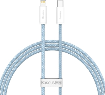 Кабель Baseus Lightning - USB Type-C CALD000103 (2 м, голубой)