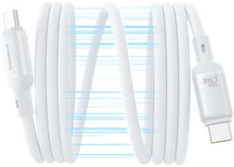 Кабель Baseus PicoGo USB Type-C - USB Type-C (1 м, белый)