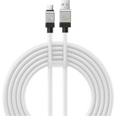 Кабель Baseus CoolPlay Series USB Type-A - USB Type-C (2 м, белый)