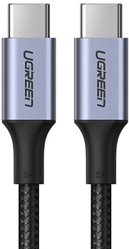 Кабель Ugreen US316 90120 USB Type-C - USB Type-C (3 м, черный)