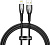 Кабель Baseus Glimmer Series Fast Charging Data Cable USB Type-A - Lightning 2.4A CADH000201 (1 м, черный)