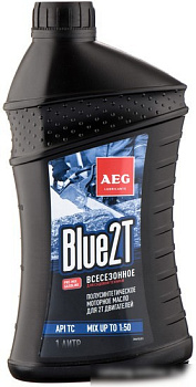 Моторное масло AEG Lubricants API TC Semi Synthetic 1л
