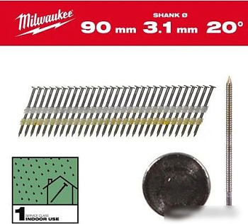 Гвозди для пистолета Milwaukee 4932492590 (1750 шт)
