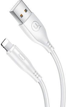 Кабель Usams U18 lightning US-SJ266 (белый)