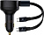 Автомобильное зарядное Baseus Enjoyment Retractable 2-in-1 Car Charger C+C 33W C00035500111-00