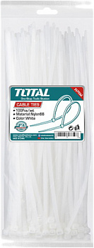 Стяжка для кабеля Total THTCT8001 (100 шт)