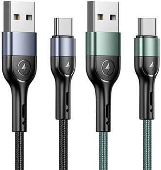 Кабель Usams U55 Type-C US-SJ449 (черный)