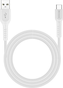 Кабель Atomic Flexstick Robust 30.353 USB Type-A - USB Type-C (1.5 м, белый)