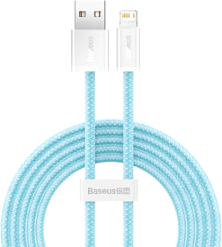 Кабель Baseus Dynamic Series Fast Charging Data Cable USB Type-A - Lightning (2 м, голубой)