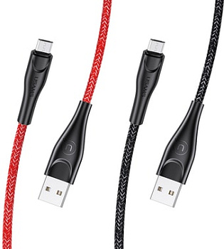 Кабель Usams U41 MicroUSB US-SJ393 (черный)