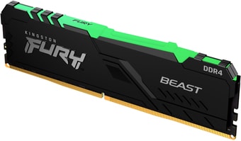 Оперативная память Kingston FURY Beast RGB 8ГБ DDR4 3600 МГц KF436C17BB2A/8