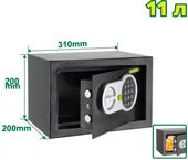 Мебельный сейф Dyllu DTEB1520