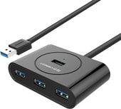 USB-хаб Ugreen CR113 (черный)