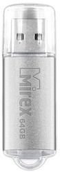 USB Flash Mirex Unit Silver 64GB [13600-FMUUSI64]