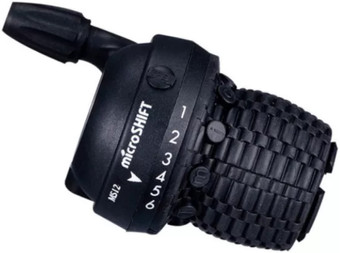 Манетка Microshift Twist Type, 6ск. MS12-6R (правый)