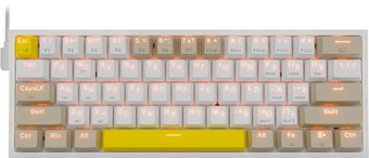 Клавиатура Redragon Fizz (Redragon Red, белый/бежевый)