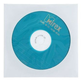 CD-RW диск Mirex 700Mb 12x Mirex конверт UL121002A8C