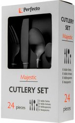 Набор столовых приборов Perfecto Linea Majestic 21-250130BLM