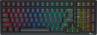 Клавиатура Royal Kludge RK98 RGB (черный, RK Brown)
