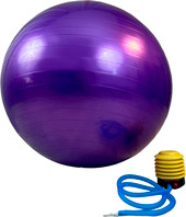 Гимнастический мяч Calviano с насосом 55 см (фиолетовый)