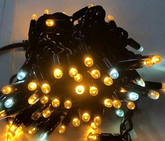 Новогодняя гирлянда ULED ULED-SL-100-220V-(B-F-WW/W)