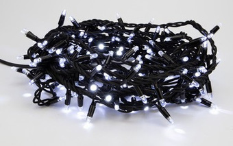 Новогодняя гирлянда ULED ULED-SL-100-220V-(B-F-W/W)