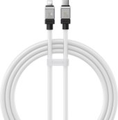 Кабель Baseus CoolPlay Series USB Type-C - Lightning (1 м, белый)