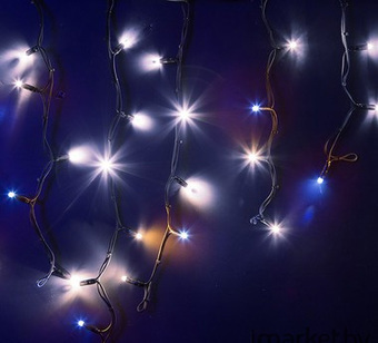 Гирлянда бахрома ULED ULED-LG-90-220V-(B-F-W/B)