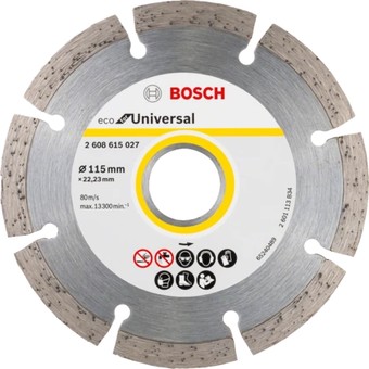 Отрезной диск алмазный Bosch Eco Universal 2608615027