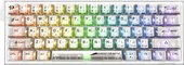 Клавиатура Redragon Fizz (прозрачный/белый)