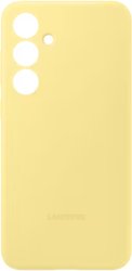 Чехол для телефона Samsung Silicone Case Galaxy S24 FE (желтый)
