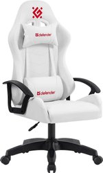Игровое (геймерское) кресло Defender Lion (белый)