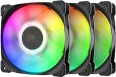 Набор вентиляторов Geometric Future Squama 2501 ARGB Triple Pack (черный)