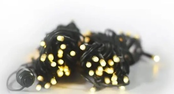 Новогодняя гирлянда ULED ULED-SL-100-220V-(W-F-WW/W)