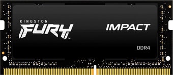 Оперативная память Kingston FURY Impact 32GB DDR4 SODIMM PC4-25600 KF432S20IB/32
