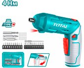 Электроотвертка Total TSDLI04425 (с 1-им АКБ, кейс)