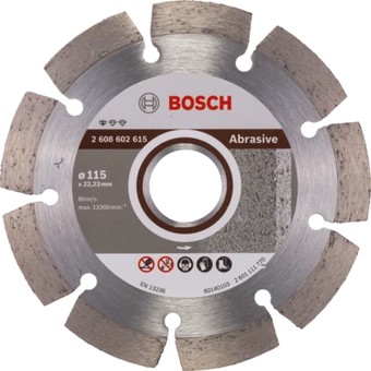 Отрезной диск алмазный Bosch Standard Abrasive 2608602615