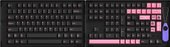 Набор кейкапов Akko Black & Pink Cherry Profile Keycaps 229 шт