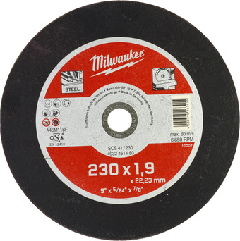 Отрезной диск Milwaukee SCS 41 4932451480