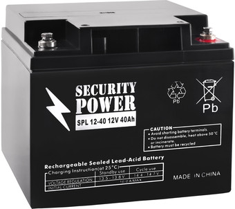Аккумулятор для ИБП Security Power SPL 12-40 (12В/40 А·ч)