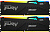 Оперативная память Kingston FURY Beast RGB 2x8ГБ DDR5 5600 МГц KF556C40BBAK2-16