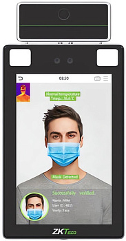 Терминал распознавания лиц ZKTeco ProFace X [CH]