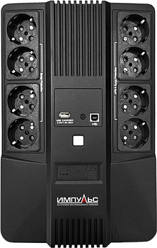 Источник бесперебойного питания Импульс Мастер 800 MT80107