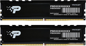 Оперативная память Patriot Signature Premium 2x16ГБ DDR5 5600МГц PSP532G5600KH1