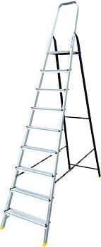 Лестница-стремянка Алюмет АМS 7809 (9 ступеней)