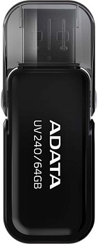 USB Flash ADATA UV240 64GB (черный)