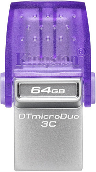 USB Flash Kingston DataTraveler MicroDuo 3C USB 3.2 Gen 1 64GB