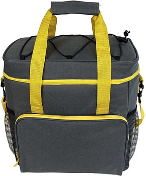 Термосумка Miru 9046 21л (серый/желтый)