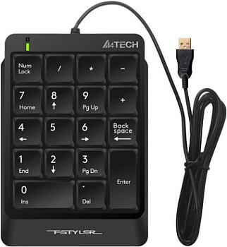 Цифровой блок A4Tech FK13P (черный)